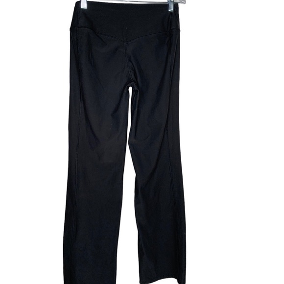 Nike Dri-Fit Womens Wide Leg Athletic Pants Leggings size small black running - Picture 4 of 4